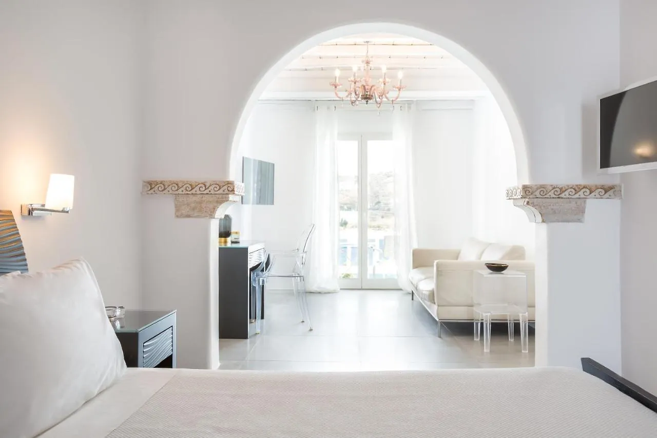*****  Kivotos Mykonos - Preferred Hotels & Resorts Ornos  Grécia